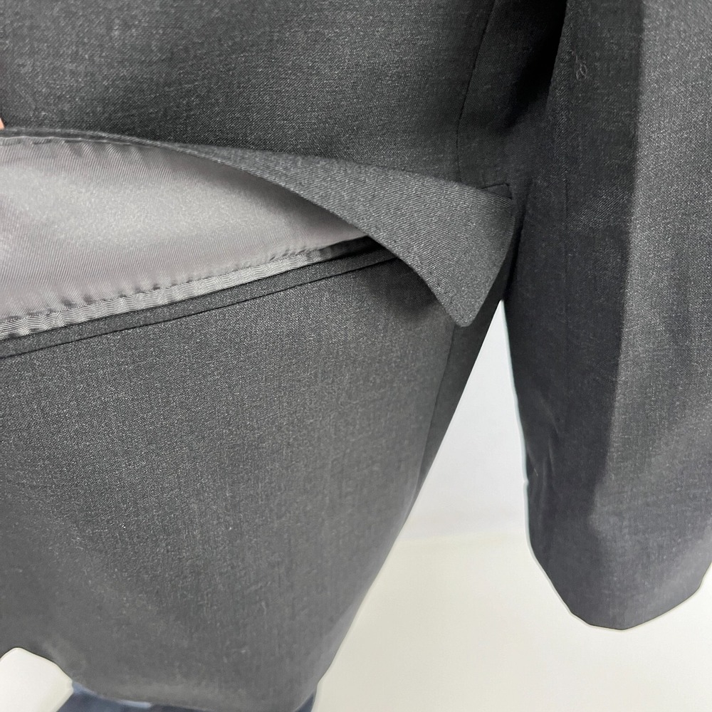 J. Hilburn REDA FLEXO Mens 58R Gray Blazer Custom Sport Coat Bespoke Jacket 2023 - Picture 6 of 16